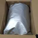 WFLNHB 210D Heavy Duty Trailerable Boat Cover Replacement for Jon Boat-Grey (16ft length, beam width to 75inches)