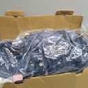 Queen Size Heated Blanket 84" x 90" - Flannel Sherpa Electric Blanket Queen with Dual Control, 5 Heating Levels & 10 Hours Auto Off, Heating Blanket with Overheat Protection for Home (Navy)