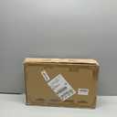 Bread Box for Kitchen Countertop Bin Double Layer Bread Box Storage Container Extra Large Capacity Farmhouse with Diamond Pattern Windows (White, Large)