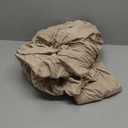 Clara Clark Taupe Duvet Cover King Size 3 Piece Pintuck Comforter Cover - 1 Duvet Cover 104x90 Button Closure with 2 Pillow Shams - Ultra Soft Microfiber Bedding Pinch Pleated King Duvet Cover Set