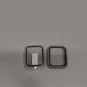 Misxi 2 Pack Hard PC Case with Tempered Glass Screen Protector Compatible with Apple Watch SE 3 (2025) SE 2 SE Series 6 Series 5 Series 4 40mm, Anti-Drop Scratch Resistant Cover for iWatch, 2 Starlight