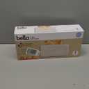 bella 2 Slice Slim Toaster, Fitsanywhere™ Kitchenware, 6 Setting Shade Control with Reheat & Cancel Buttons, Fits sourdough, 10” Long Slot, Anti Jam & Auto Shutoff, 900 Watt, Oatmilk