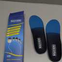 Plantar Fasciitis Insoles for Men Women - Orthotics Inserts, Shoe Insoles Arch Support Flat Feet Inserts Work Boot Insoles for Standing All Day (Mens 9-9 1/2 | Womens 11-11 1/2) (Blue)