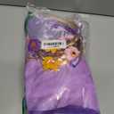 ReliBeauty Girls Dress Puff Sleeve Princess Costume, Size 4T-4, Purple(with Accessories) (Purple) 