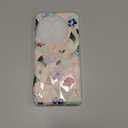 Unov Case Compatible with OnePlus 13 5G Clear with Strained Glass Floral Flower Bouquet Girly Design Soft TPU Shock Absorption Slim Embossed Pattern Protective Back Cover Case
