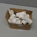 12 Pack 1" Tee 3 Way PVC Pipe Fittings Connector, Furniture Build Grade SCH40 PVC Elbow Pipe Fitting for Build PVC Furniture DIY Garden Shelf (Socket x Socket x Socket) Contractor Pack PVC Pressure