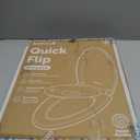 Jool Baby Quick Flip Toilet Seat with Built-in Potty & Splash Guard for Toddler Training, Slow Close (Elongated)