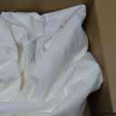 PlushDeluxe Premium Bamboo Mattress Protector King Size, Waterproof, & Ultra Soft Breathable Noiseless Washable Bed Mattress Cover for Comfort & Protection - White