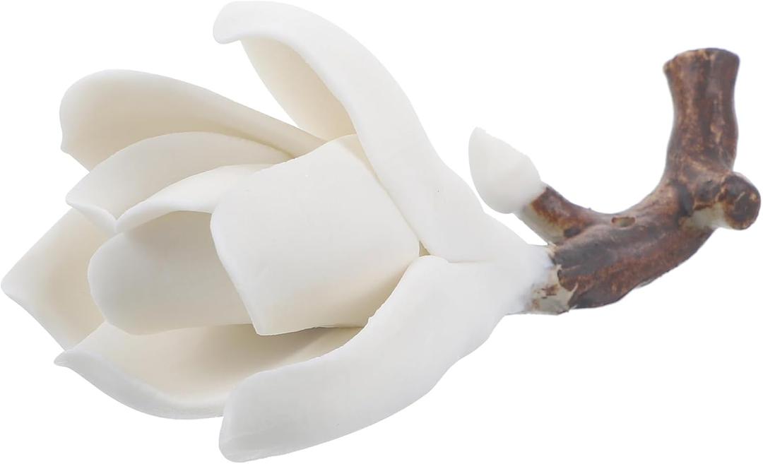 Magnolia Ceramic Brush Rest Chinese Calligraphy Brush Rest Chopsticks Paint Pen Holder for Calligraphy Practice Supplies