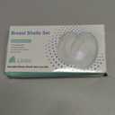 Lictin Milk Collector Catcher for Breastmilk - Breast Shells & Milk Catcher for Breastfeeding Relief (2 in 1), Protect Sore Nipples for Breastfeeding, Collect Breast Milk Leak for Nursing Moms