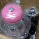 Great Northern Popcorn Gumball Machine with Stand and Coin Bank, Pink, 15"