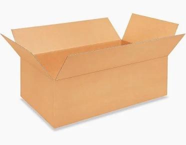 Pile of Folded Boxes, 20"x 36", 6 Count, Brown