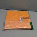 Popotop Large Photo Album Self Adhesive 4x6 5x7 8x10 Scrapbook Album DIY Picture Book,Gifts for Mom,Family Baby and Wedding,with Metal Pen and Plastic Board (Orange)