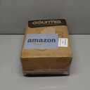 Gourmia Belgian Waffle Maker  Compact Design with Upright Storage, Adjustable Browning, and Easy-Clean Nonstick Ceramic Plates, Stainless Steel