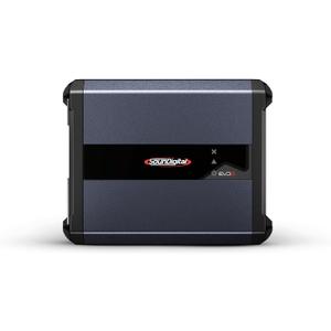 SounDigital Car & Motorcycle Amplifier, 1200 Watts RMS, 2 Ohm, 1 Channel, High Power, EVO5, large