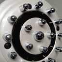 ELISHINE Lymphatic Drainage Massager, Anti Cellulite Massage Tool, Body Sculpting Machine with Red Light Therapy, Heating, Vibration for Stretch Marks & Cellulite, Gift for Women & Men, White