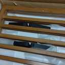 Dog Gate for Stairs,Foldable Dog Gate for Indoor Doorways House,Freestanding Pet Gates for Dogs,Doogie Puppy Fence Gate (3 Panel - 55 inches Wide, Black Walnut)