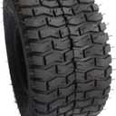 Turf Tread Tires 15x6.00-6,4-Ply,NHS,Tubeless,Compatible for Lawn Mower and Garden Tractor Tire