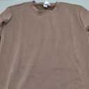 ODODOS Modal Soft Long Sleeve Cropped Sweatshirts for Women Oversized Crew Neck Pullover Crop Top L