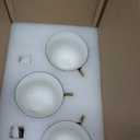 20 Pieces European Ceramic Tea Set for Adults With Metal Holder and Flower Painting (Large Cream Version)