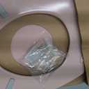 Mayfair Cameron Pink Toilet Seat, Non Slip Heavy Duty Wood, Easy Clean, Made in USA, Round