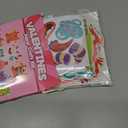 party greeting Valentine's Day Monster Craft Kits for Kids, DIY Monster Ornament Bulk Paper Decorative Kit for Preschool Home Class Game Activities