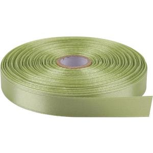 2 x 1/2 Inch x 50 Yards Polyester Ribbon - Mint Green | Single-Faced Craft Ribbon for Bows, Gift Packaging, Scrapbooking