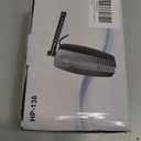 FEDOUR 165GPH Aquarium Filter, 8W Adjustable Fish Tank Filter, Submersible Internal Filter for 10-50 Gallon Tank, with Biochemical Cotton (Black)