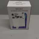 Touchless Wall Mounted Dual Automatic Soap Dispenser  2 x 17 fl oz. Chambers Rechargeable Liquid Soap Dispenser Prefect for Bathroom & Kitchen