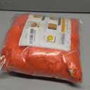 5 PC - 5 feet Marigold Garland |Indian/American Wedding Party Mantle Decoration, Faux Garlands Wedding Garland, Diwali Decoration, Spring Bush Floral! (Dark Orange)