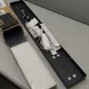 2pcs 31in Modern Outdoor Wall Light, IP65 Waterproof Outdoor Wall Sconce, 3000K-6000K Dimmable LED Black Garage Lights, Exterior Wall Lighting, Anti-Rust Linear Long Wall Light