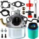 798653 Carburetor Compatible with B&S Intek 206 5.5hp 6HP 190 6HP Engine Craftsman Troy Bilt Sears Tiller Chipper Replace 791077 696981 798653 698860 698810 Carb