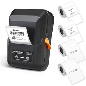 SUPVAN T50M Pro Bluetooth Label Maker Machine with 4 Tapes, Wide Waterproof Label, Versatile App with 30+ Fonts and 660+ Icons, Inkless Labeler for Home, Kitchen, School, Office Organization, Set 3