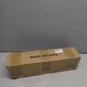 Curtain Rods for Windows 16 to 92 Inches, Curtain Rod Max Adjustable Length of 104 IN, 1" Diameter Drapery Rods Round Finials, Black, Pack of 2