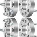 ECCPP 4PCS Change Your Bolt Pattern from 5x5 to 5x5.5 Conversion Wheel Adapters 5x127 to 5x139.7 1.25" 5 Lug Fits for 1985-2002 for Astro | 1997-2002 for Express 1500 | 2001-2012 for Savana 1500