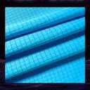 DEMOZU Men's Neon Running Tank Top - Bright Sleeveless Workout Shirt for Marathon, Gym & Rave Party (Blue, XL)