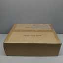 8-Light Sputnik Black Chandelier with Globe Glass Black and Gold Pendant Lights Bubble Light Chandeliers for Dining Room Farmhouse Kitchen Living Room Bedroom Office