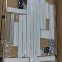 Rolling Whiteboard, 48x36 Large Magnetic White Board with Stands, Big Double-Sided White Board Dry Erase on Wheels for Homeschool, Home Office, Office, School (Silver, 48 x 36)