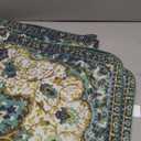 PUPIBOO Washable Pee Pads for Dogs and Cats - Super Absorbent Reusable Puppy Training Pads - 100% Waterproof, Leak-Proof & Non-Slip Whelping Pads for Pet Housebreaking (3FT x 3FT (Pack of 2), Green Medallion)