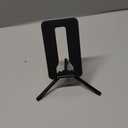 elitehood Mini Magnetic Tripod for iPhone 12/13/14/15/16 & Magsafe Cases, Travel iPhone magnetic Stand for Airplane, Aluminum Portable Small Phone Tripod with Strong Magnet and 1/4" Screw Mount, Black