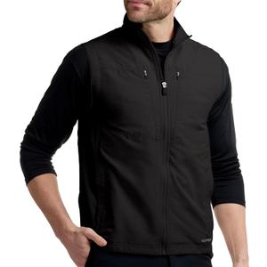 SCOTTeVEST LightEST Vest for Men - 16 Hidden Pockets - Lightweight Water Repellent for Travel & More (X-Large, Black)