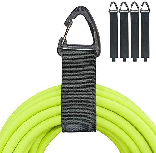 ZTSXLLIM Extension Cord Holder Organizer(4 Pack L), Extension Cord Hanger for Garage Organization and Storage, 16-Inch Heavy Duty Storage Straps, Garage Gadgets for Men