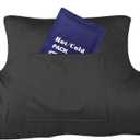 Mastectomy Pillow - Post Surgery Pillow After Breast Cancer or Breast Reduction, Lumpectomy, Patient Care Healing Support for Port Pacemaker and Heart Surgery Recovery (Black)