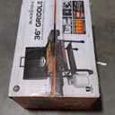 Blackstone 2322 Original 36" Griddle with X-Braced Hood and Omnivore Griddle Plate, Powder Coated Steel, Black