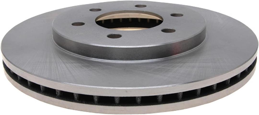 ACDelco Silver 18A1329A (19255480) Non-Coated Front Disc Brake Rotor