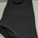 YOUDENOVA Woven Rope Laundry Hamper Basket, 72L Tall Luandry Basket, Baby Nursery Hamper for Blanket Storage in Bedroom-Large- Black