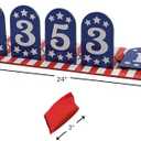 Fun Express Patriotic Bean Bag Toss Game - 6 Pc