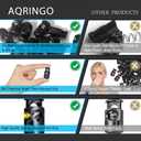 100 Pcs Plastic Cord Locks Single Hole Spring Toggle Stopper Cord Stops Fastener Toggles for Drawstrings, Paracord, Shoelaces, Bags, Clothing, and More, Black