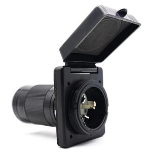 Veepeak 50 Amp Shore Power Inlet NEMA SS2-50P 125V/250V Twist Locking Power Plug RV Outlet Receptacle for Marine Boat Trailer Camper Shed, Screws Included, ETL Listed Veepeak 50 Amp Shore Power Inlet NEMA SS2-50P 125V/250V Twist Locking Power Plug RV Outlet Receptacle for Marine Boat Trailer Camper Shed, Screws Included, ETL Listed