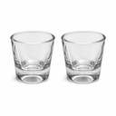2 Piece Clear Glass Shot Glass, 1.5 oz (44 ml)